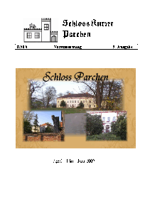 9. ausgabe der vereinszeitung